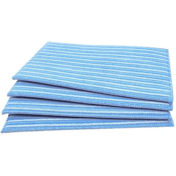 HAAN RMF-4X Ultra-Clean Pads, Ultra-Microfiber Steam Cleaning Pads for All FS, SI and MS Series Steamers; 4 Pack
