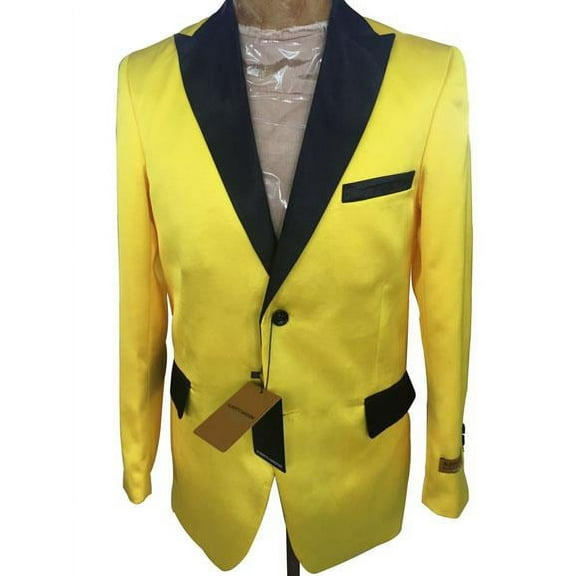 Mens Yellow Cheap Priced Designer Fashion Dress Casual Blazer On Sale Blazer