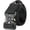 Black, variant on A universal belt for both men and women, 1.5 inches wide and 47.24 inches long, equipped with a quick-release metal buckle, suitable for work, hiking and camping.