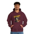 thumbnail image 3 of Jean-Michel Basquiat Portrait Urban Art Icon Hoodie, Black History Art love, 3 of 3