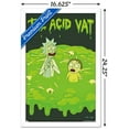 thumbnail image 3 of Rick And Morty - Acid Vat Wall Poster, 14.725" x 22.375", Framed, 3 of 3