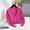 004 Hot Pink, variant on Women's Soft Knit Button Down Cardigan Sweater Long Sleeve V-Neck Sweater Casual Solid Loose Cardigan Tops With Pocket