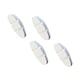 thumbnail image 5 of 4 pastillas de freno resistentes para bicicleta, repuesto de aleación de aluminio. Blanco, 5 of 9