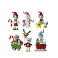 thumbnail image 1 of IMANES DE NAVIDAD DUENDE Y MUÑECO DE NIEVE LIMERENCE, 1 of 5