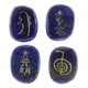 thumbnail image 2 of mbolo de Oval Cristal Lapislázuli Elipsoide Casa Sunnimix Cristal de Reiki, 2 of 6