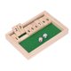 thumbnail image 3 of Juego de mesa de dados de madera,Juego de mesa de dados de madera Juego de mesa de dados Juego de mesa Flip Tile Estándares líderes en la industria, 3 of 8