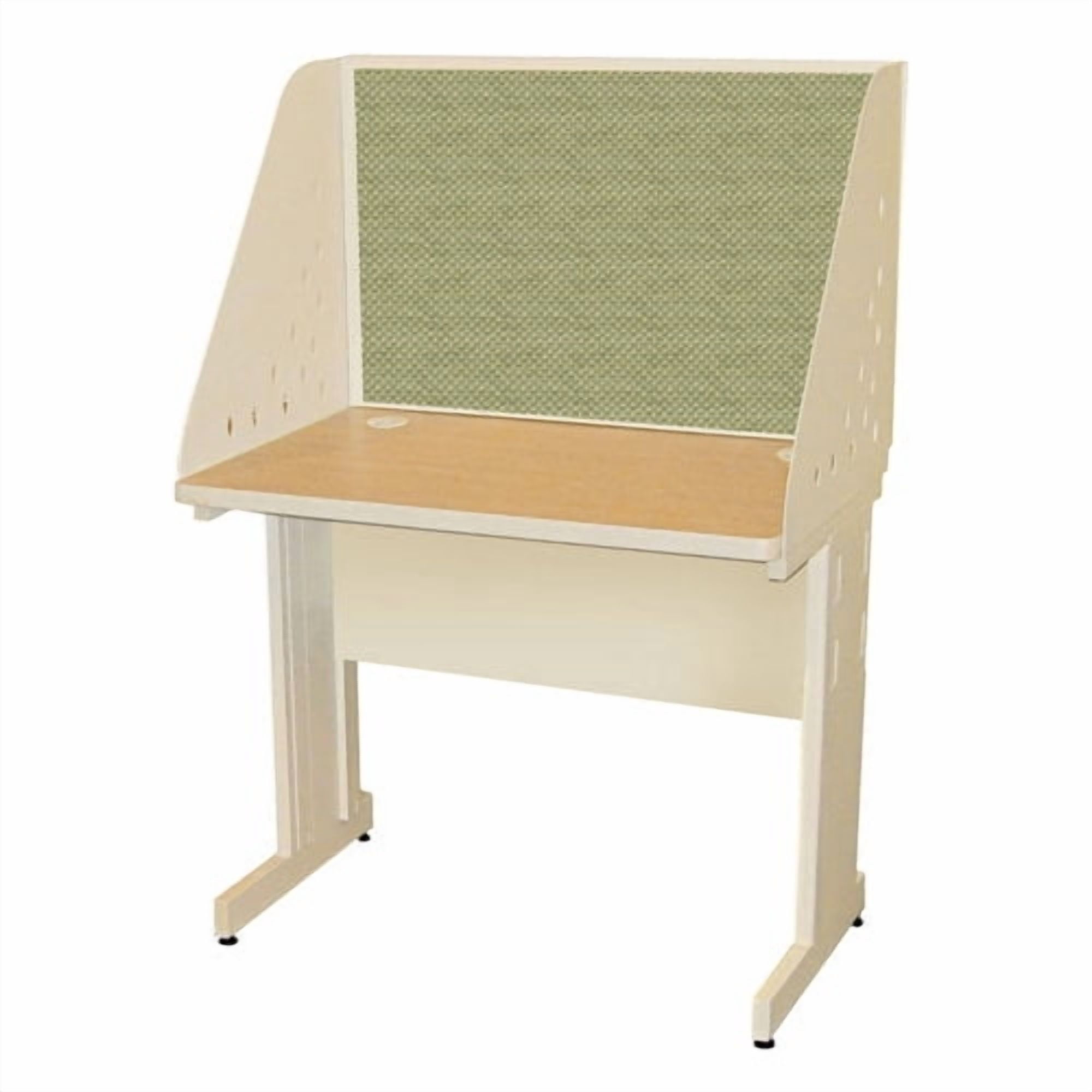 Mobile Ped, File/File, Putty, Solar Oak Fronts, 23"D