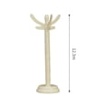 thumbnail image 2 of HILABEE 1/12 Scale Dollhouse Clothes Rack, Miniature Dollhouse Decoration Accessories, 2 of 9