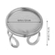 thumbnail image 2 of UPOUART 5Ud Base De Anillo Ajustable De Acero Inoxidable Color Plata Para Eventos Y Detalles Personalizados, 2 of 6
