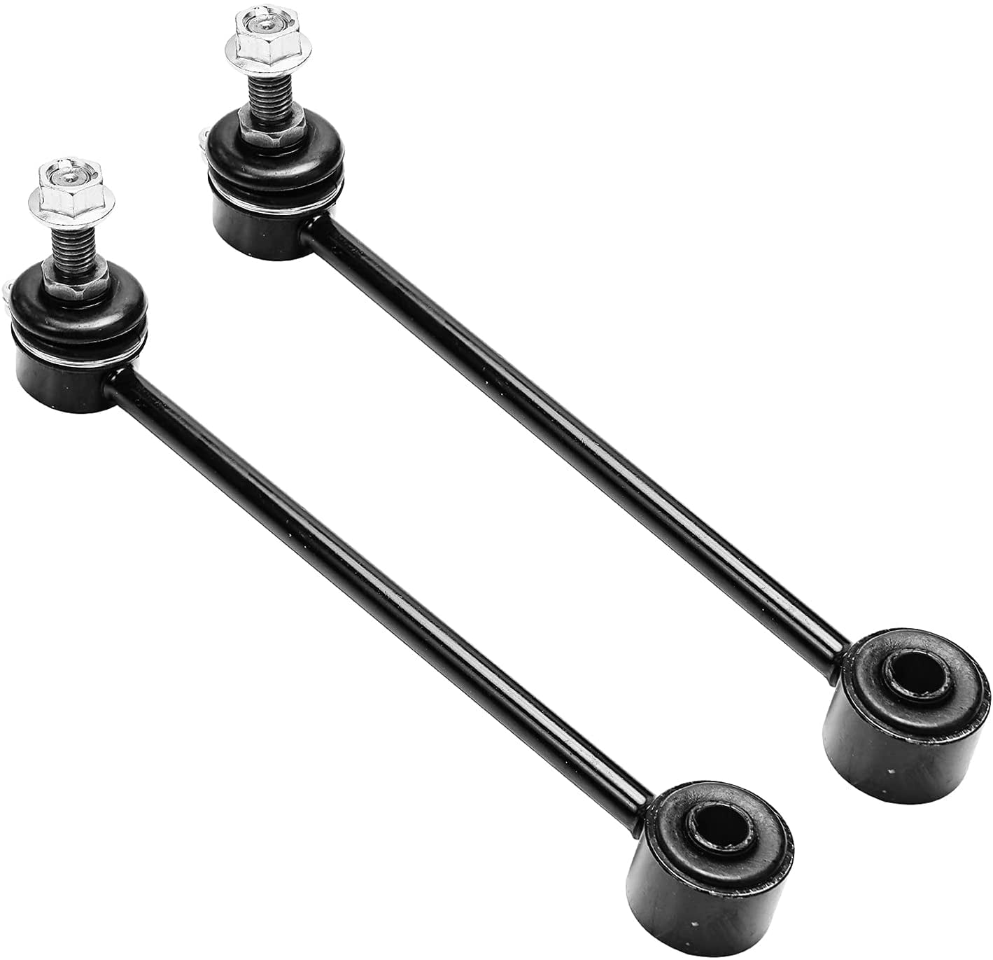 Detroit Axle - 12pc Front Lower Control Arms w/Ball Joints, Inner Outer Tie Rods & Front Rear Sway Bars Replacement for 2006-2010 Jeep Commander - [2005-2010 Grand Cherokee]