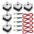 thumbnail image 3 of Motor de impresora D, 5PCS 1.2A Motor bifásico de alto torque Motor paso a paso bifásico de alta capacidad, 3 of 9