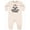 Natural Heather, variant on Daddy Little Co Counsel Lawyer Baby Fleece Romper