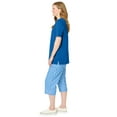 thumbnail image 3 of Woman Within Plus Size 2-Piece Tunic Capri Set, 3 of 3