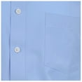 thumbnail image 4 of Manchester Camisa de Vestir Regular Fit  Azul Claro, 16" Cuello 33" Manga Manchester 5022A, 4 of 4