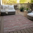 thumbnail image 6 of Addison Rugs Chantille Indoor/Outdoor Transitional Stripes Red Washable Rectangle Rug, 2'6" x 3'10", 6 of 6