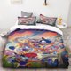 thumbnail image 3 of Juego de edredón de 3 piezas con estampado digital 3D de Sonic Boy, suave, 100 % poliéster, tamaño king, para decoración del hogar, regalo para adolescentes y niños, 3 of 5