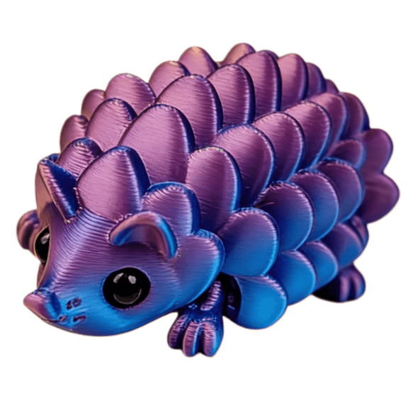 3D Printed Animals - Articulated Hedgehog Toys, Flexible Animals Toy Statue,Movable Joints,Fidget Toys, Desk Home Office Decor, Birthday Halloween