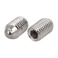 thumbnail image 4 of M10x16mm 304 Tornillo de fijación de bola de punto hexagonal de acero inoxidable, juego de 4 piezas, 4 of 4
