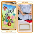 thumbnail image 3 of UPGRATOR 3Pcs Paper Making Frame Environmental Awareness DIY Paper Making Screen Pack Children Assorted Color, 3 of 8