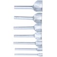 thumbnail image 2 of 7Pcs HalfRound Cutter Punches Carbon Steel 1040mm Leather Hand Engraving Craft Tools, 2 of 10