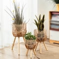 thumbnail image 4 of Cqxid Storage Case Under $20 Home & Garden Home Textile Storage Sunjoy Tech Flower Stand Good Supporting Load Bearing Weather Drop High Foot Standing Bonsai Rack Living Room Supply, 4 of 8