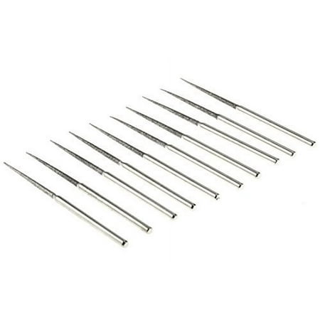 SE DF83611 10-Piece Diamond-Coated Tapered Bead Reamer Set