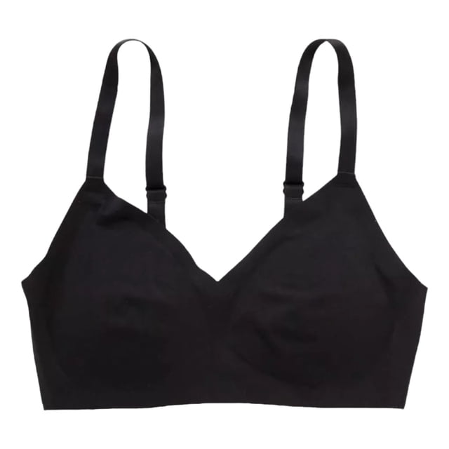 Aerie Bralette Talla Mediana, Negro, Relleno Removible,suave
