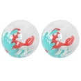 thumbnail image 2 of Pelota de playa para niños, 2 pelotas de playa inflables, pelotas de piscina para pelotas de playa para niños, confiabilidad excepcional, 2 of 14