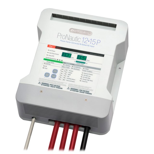 ProMariner ProNautic 1215P Chargeur de Batterie 15 Ampères 3 Banques