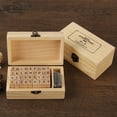 thumbnail image 3 of SPRING PARK Vintage Wooden DIY Number and Alphabet Letter Wood Rubber Stamps, 3 of 7