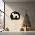 thumbnail image 5 of LaModaHome Silhouette Dog Metal Wall Art for Cabin Decor, Rustic Spaces - Outdoor Adventure Theme, Strong Wilderness Accent, Matte Metal DecorHome Decoration Gift -35.4"x42.5"/90x108cm, 5 of 5