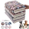 thumbnail image 2 of Alfombra gruesa para dormir para mascotas, cama para gatos, cama suave para perros, manta para mascotas, colchón de franela para el hogar, alfombra cálida lavable, suministros para mascotas, 2 of 5