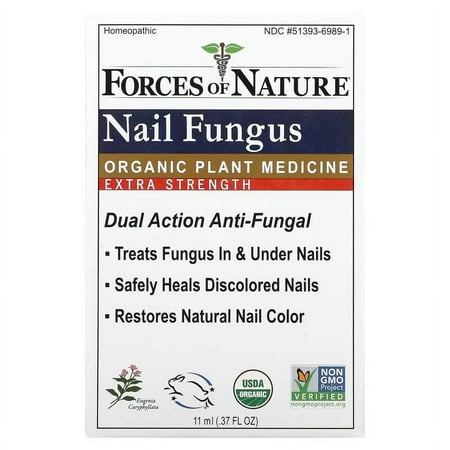 Forces of Nature Organic Nail Fungus Control Extra Strength - 11 ml