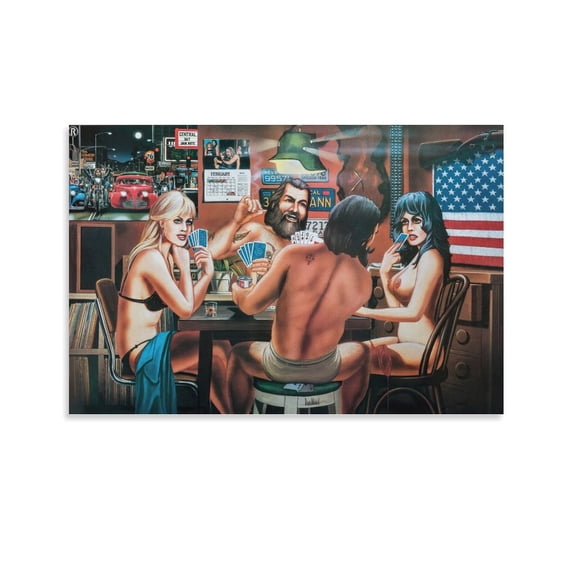 David Mann Posters (16) Print Photo Art Painting Canvas Poster Home Decorative Bedroom Modern Decor Posters Gifts 24x36inch(60x90cm)