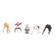 thumbnail image 4 of 10 Uds. De modelos de primates, Mini mono narigudo, Gibbon, orangután, Lemur, conjunto de adornos de animales en miniatura, 4 of 8