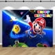 thumbnail image 3 of Decoración de fondo para fiesta de Super Mario Bros, juego de desafío para niños, fondo de cumpleaños, accesorios para pancartas de estudio fotográfico para baby shower, 3 of 5
