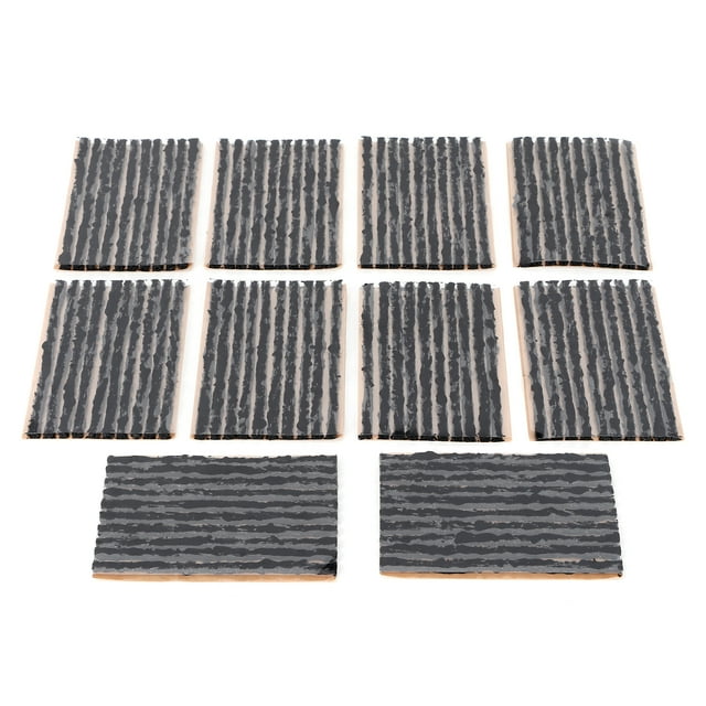 Tapón de reparación de neumáticos, 100 piezas, 100 x 3 mm, tapones de sellado para reparación de neumáticos, tira de reparación de neumáticos diseñada para la perfección