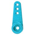 thumbnail image 3 of Brazo servo de 21T, pequeño, portátil, mecanizado CNC, aleación de aluminio, brazo de dirección RC para servos MD922 MD933, color azul., 3 of 14