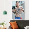 thumbnail image 4 of Pete Davidson Popular Actors Art Cool Poster Poster Cool Artworks Painting Wall Art Canvas Prints Hanging Picture Home Decor Posters Gift 24x36inch(60x90cm), 4 of 6