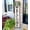Welcome（Wood White), variant on Large 45" x 9" Wood Welcome Sign for Front Porch, Tall Vertical Outdoor Decor, Rustic Farmhouse Modern Front Door Wall Decoration