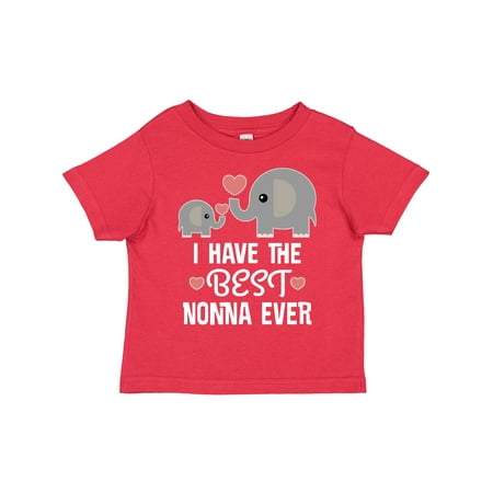 

Inktastic Best Nonna Ever Grandchild Boys or Girls Toddler T-Shirt