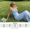 thumbnail image 4 of Robe Maxi Aguichant Décontractée de Plage et de Fête à Fleurs pour Femme, 4 of 7