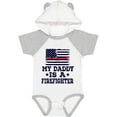 thumbnail image 3 of Inktastic Fireman Daddy is a Firefighter Boys or Girls Baby Bodysuit, 3 of 5
