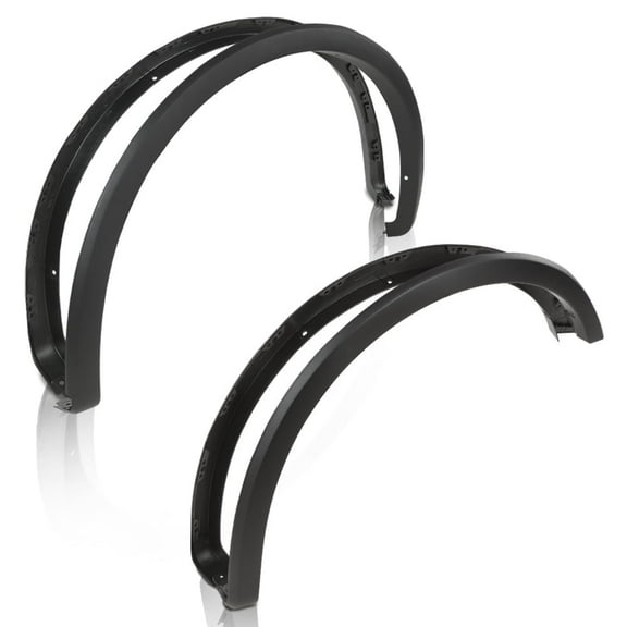 CROSSDESIGN Factory Style Fender Flares Black Cover Fit for 2018-2020 Ford F150