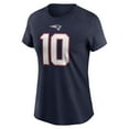 thumbnail image 2 of Women's Nike Mac Jones Navy New England Patriots Player Name & Number T-Shirt, 2 of 3