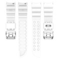 thumbnail image 5 of Band Watch Correa de reloj de silicona engrosada para Galaxy Watch 6 White, 5 of 5