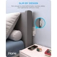 thumbnail image 4 of iHome 45W Ultra Slim Wall Charger, Dual USB-C Ports, GaN Technology, Folding Prongs, Travel Friendly, ETL Certified, White, 4 of 7