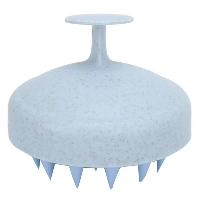 Pet Massage Brush Multifunctional Soft Silicone Pet Grooming Tool for Massage BathingLight Blue