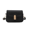thumbnail image 5 of Bolso de mano con textura retro para mujer, nuevo bolso de hombro de otoño e invierno 2025, de gran valor, sencillo, para ir al trabajo, pequeño bolso cuadrado bajo la axila., 5 of 5