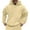 Beige A, variant on Stamzod Men's Pullover Hoodies Fleece Lined Long Sleeve Drawstring Hip Hop Streetwear Solid Warm Up Casual Hooded Sweatshirts with Pockets
